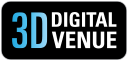 Logo 3D Digital Venue
